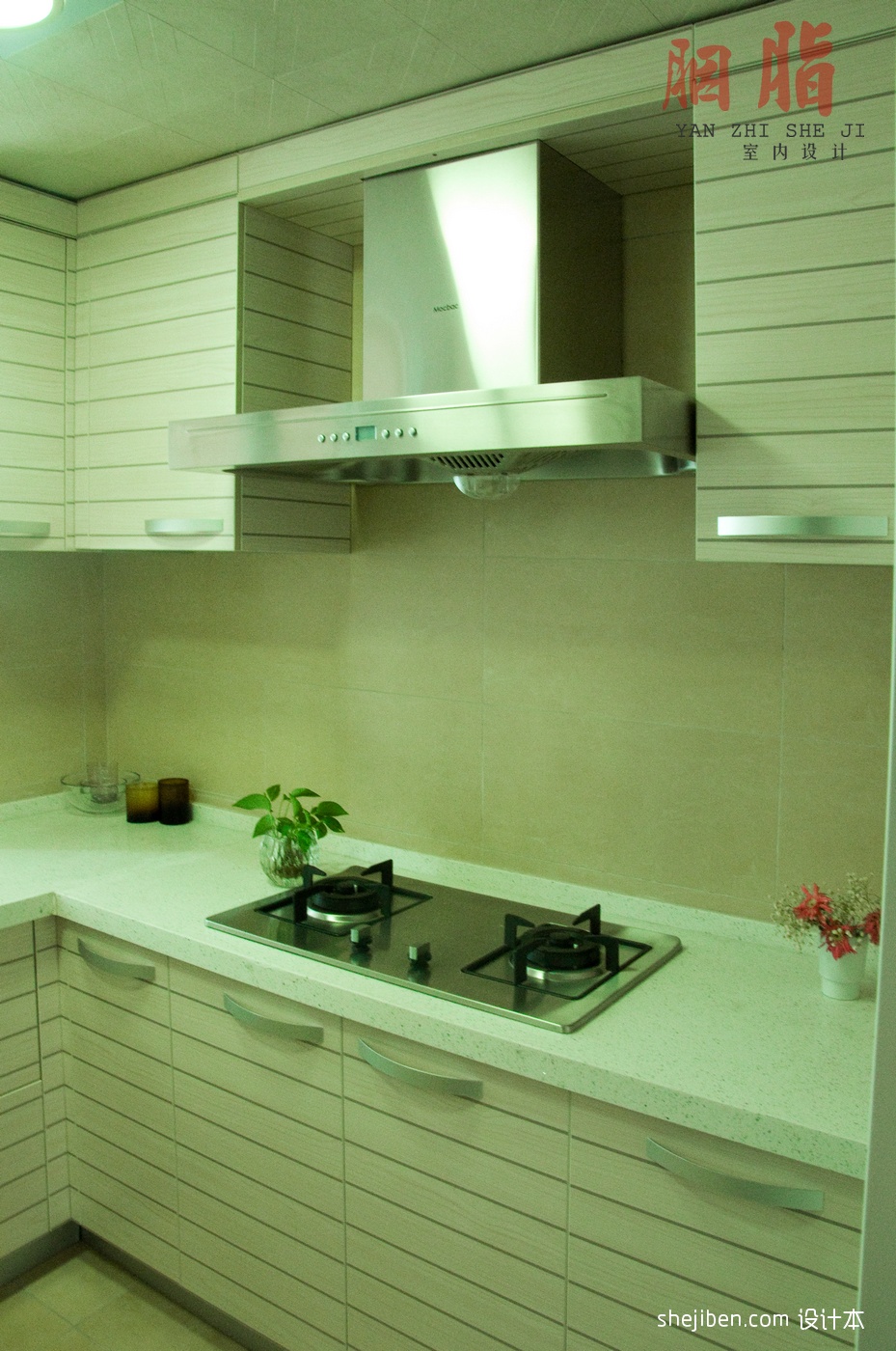 質樸99平混搭四居廚房裝修美圖