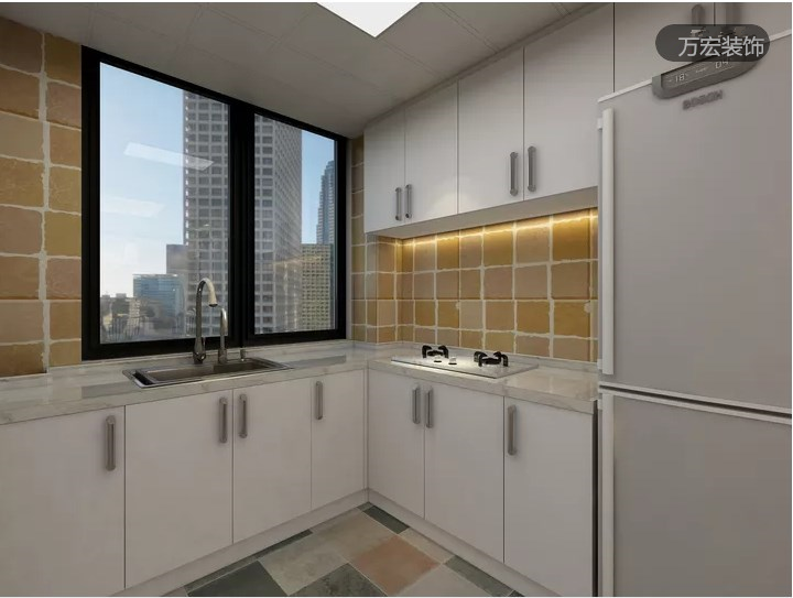 美式田園4居室， 窩在布藝沙發上擼貓6733414