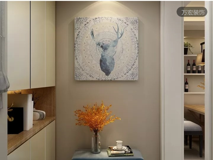 美式田園4居室， 窩在布藝沙發上擼貓6733417