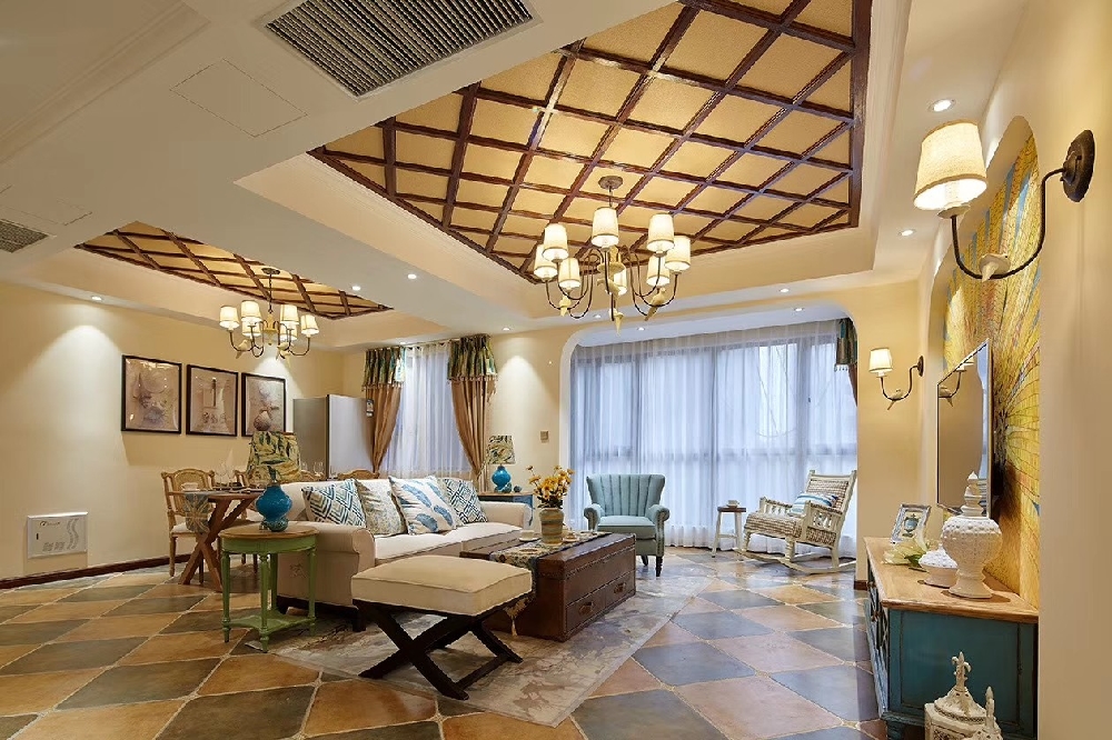 140㎡美式田園風格、小資情調10293205