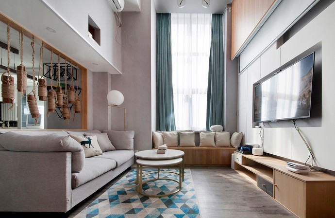 100㎡日式魔方小復式