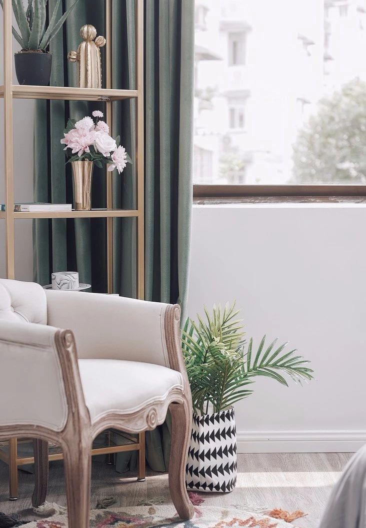 85㎡現代美式兩居，陽臺浴缸個性十足10367607