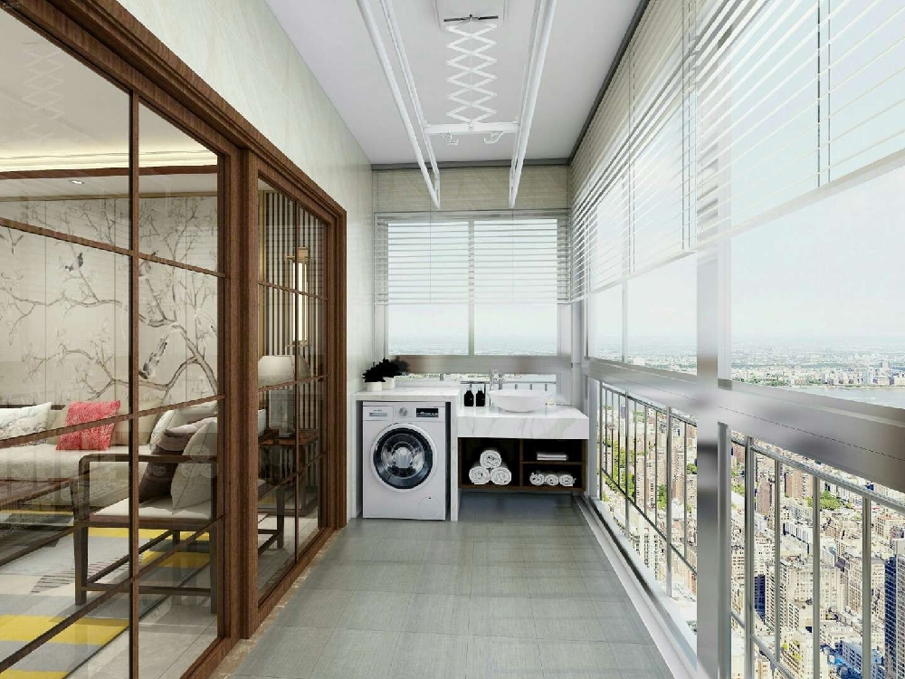 潮白河120平米三居簡約中式風格10381332