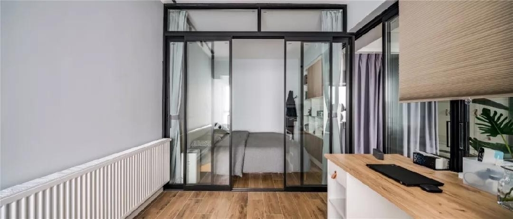 北歐小戶型橫廳沒電視墻，這樣設計實用漂亮10599118