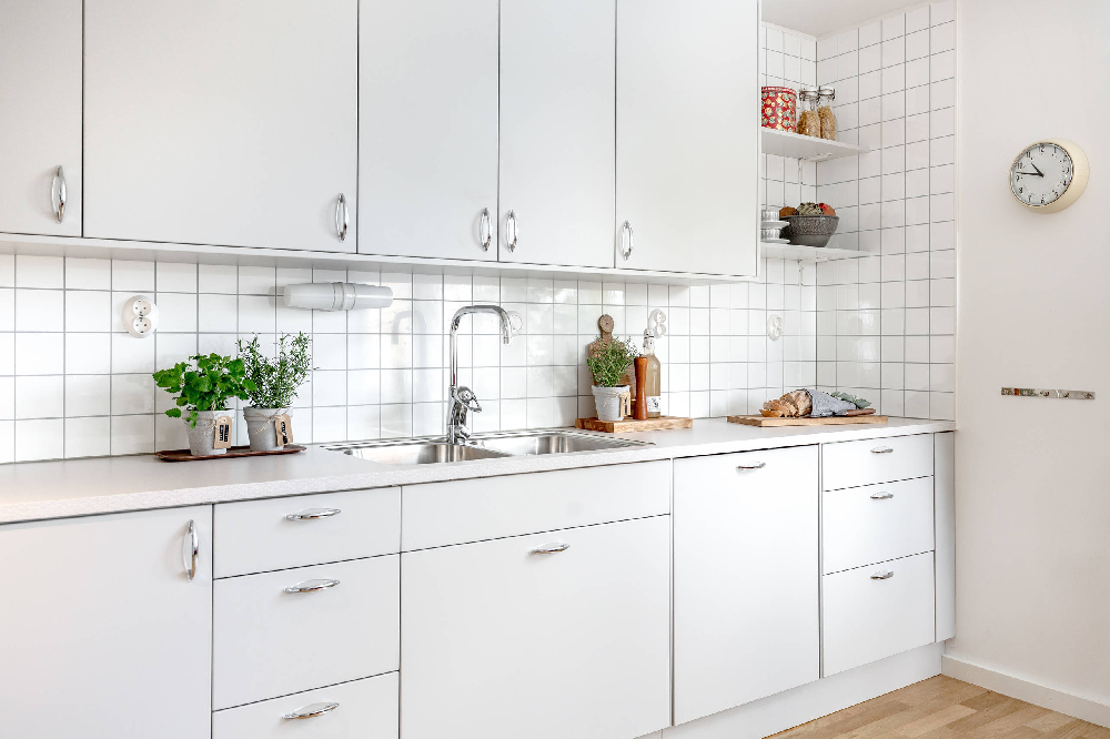 北歐風格三居室走廊柜陽臺都太美太實用了10878168