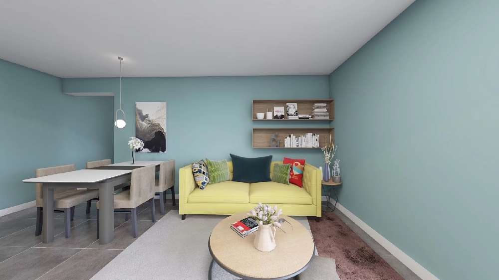 大黃莊75平兩室一廳現代簡約風戶型改造11029017