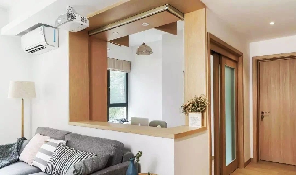 原木三室，組合玄關柜，投影電視墻11459330