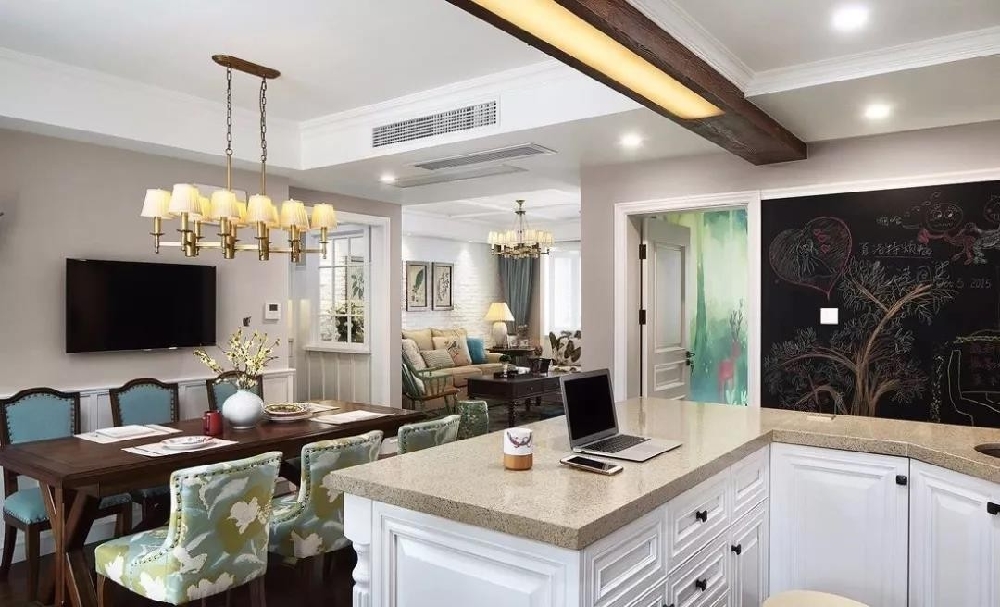 美式3居，陽臺做卡座花園11577623