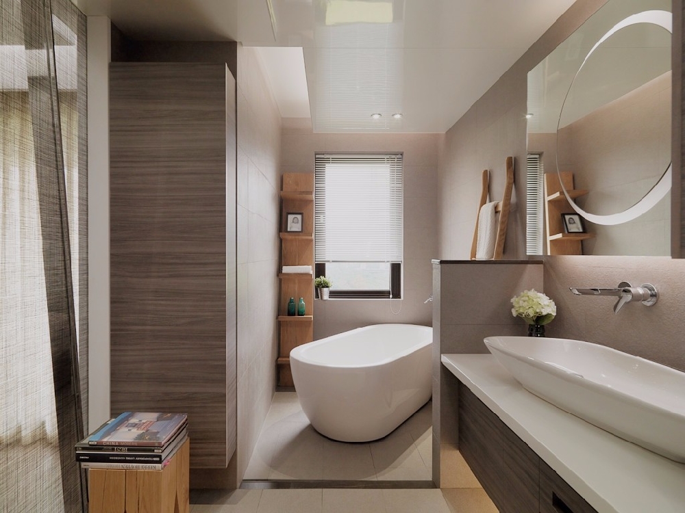 現代簡約風格裝修，高級灰的簡約客廳背景墻13380400