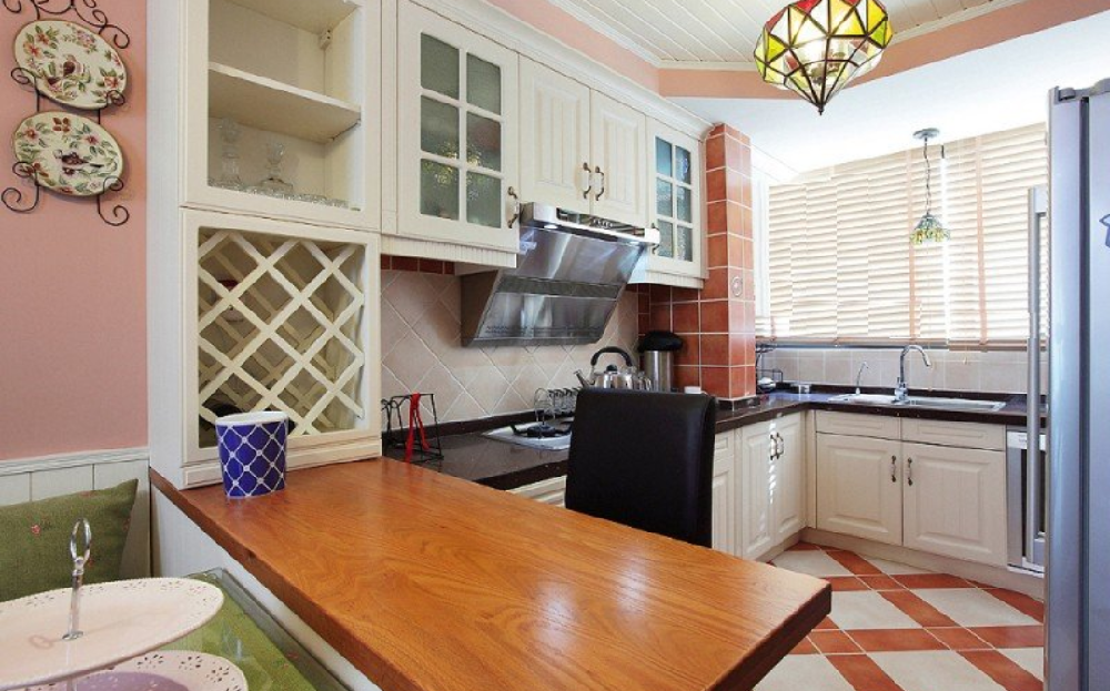 100㎡田園風格， 期盼已久的新家。13656475