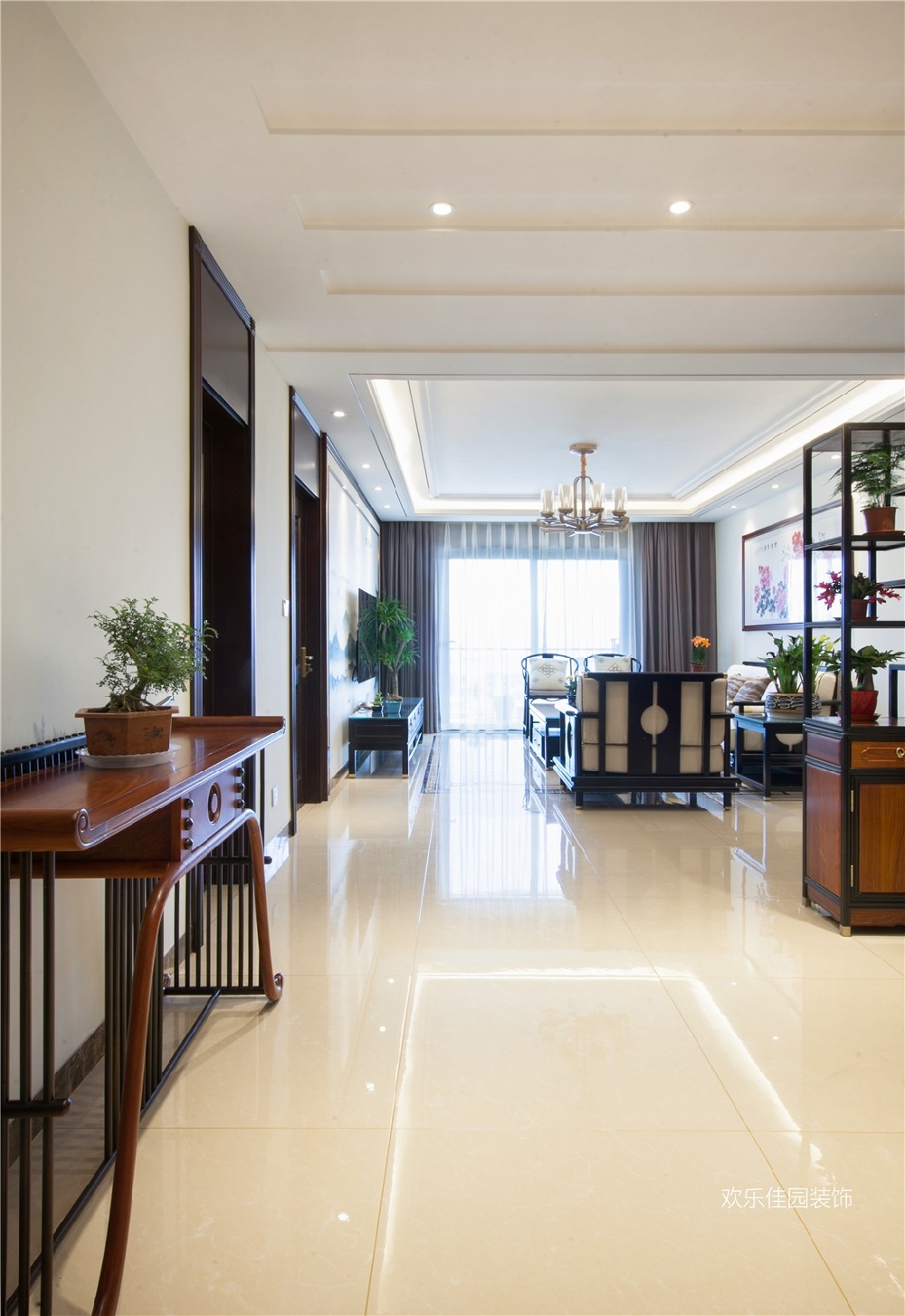 180平中式空間，兩套打通秒變大房子13807845