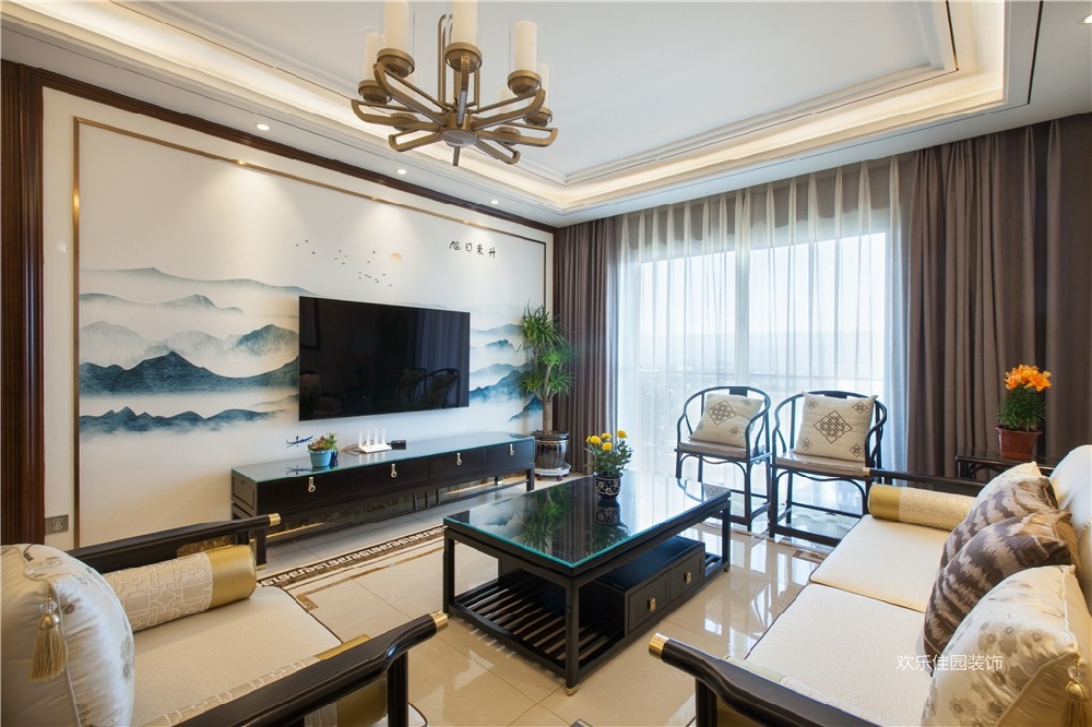 180平中式空間，兩套打通秒變大房子13807840