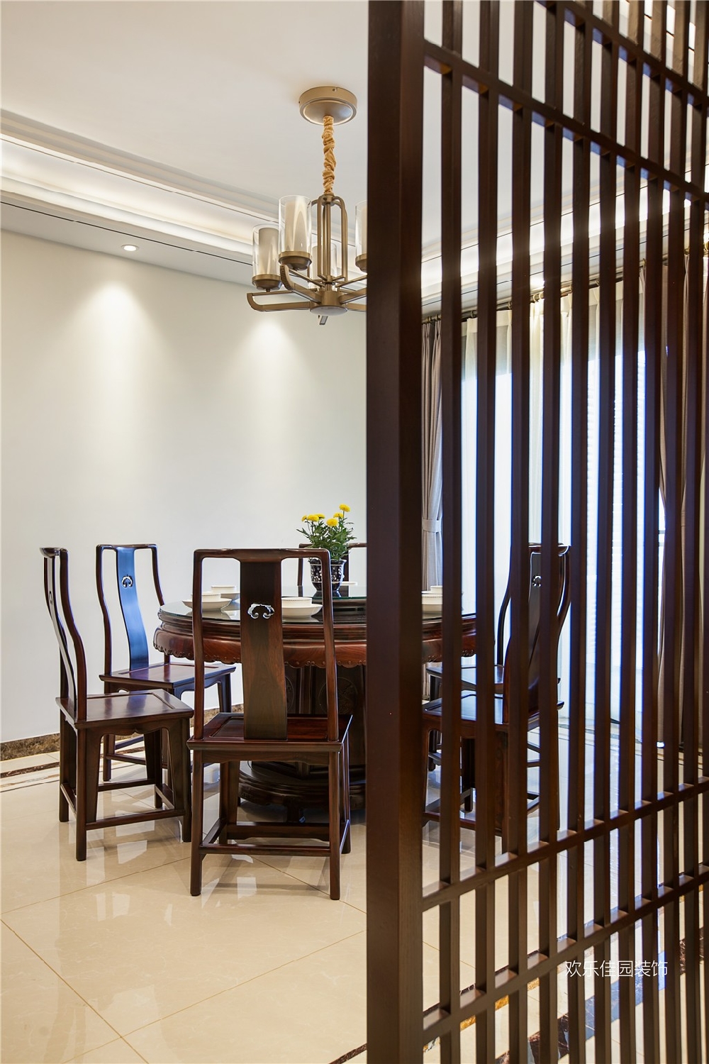 180平中式空間，兩套打通秒變大房子13807844