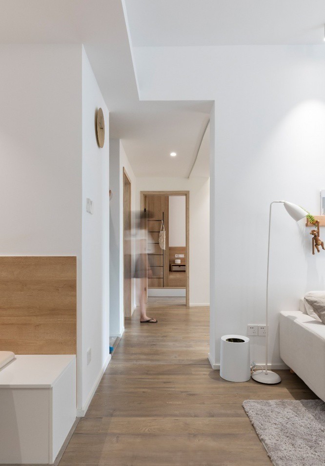 117㎡日式風，電視背景墻實用性逆天13938488