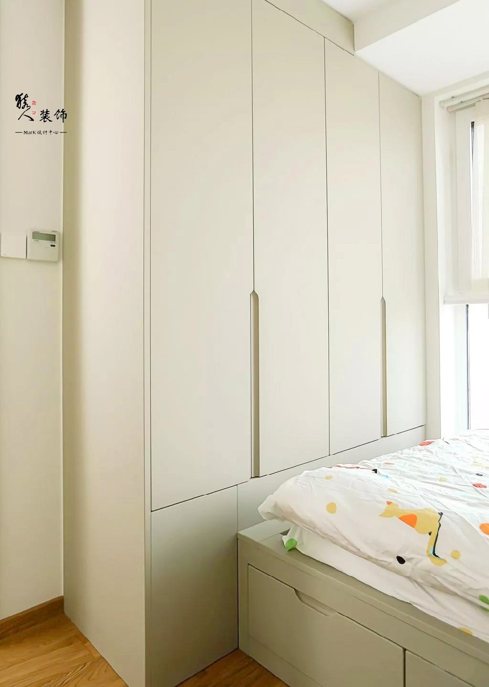 136平三居室，電視墻隱形門太個性！14155165