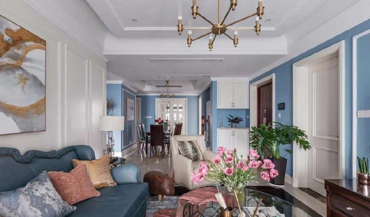 128㎡的美式軟裝改造，完美利用復式閣樓14486761