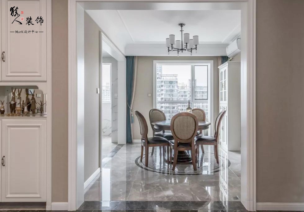 145平簡美四居 廚房完美納入小陽臺14491023