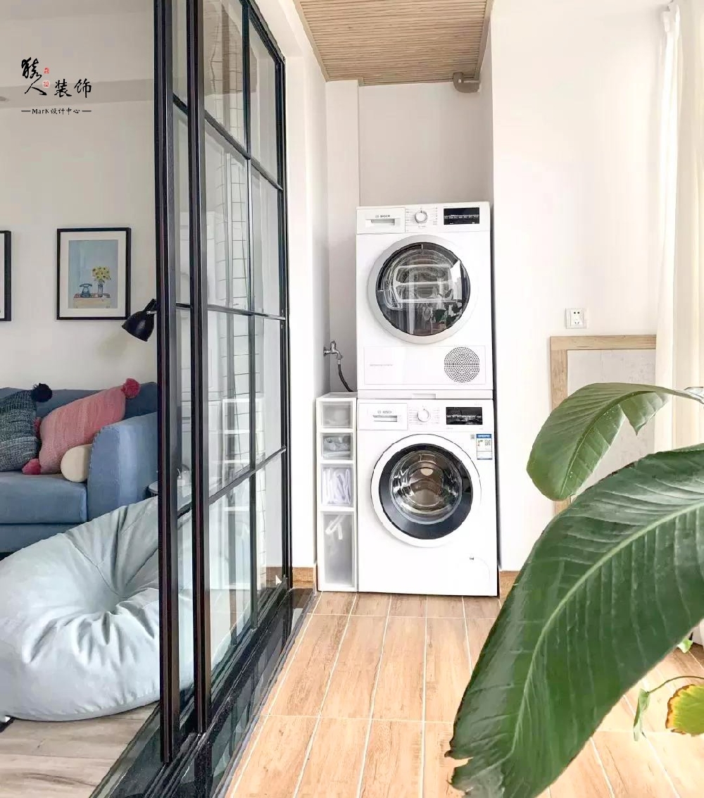 94㎡北歐兩居，陽臺榻榻米太驚艷了！14582274