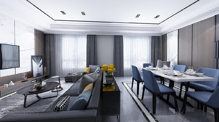 160㎡ 大平層現代風格設計案例