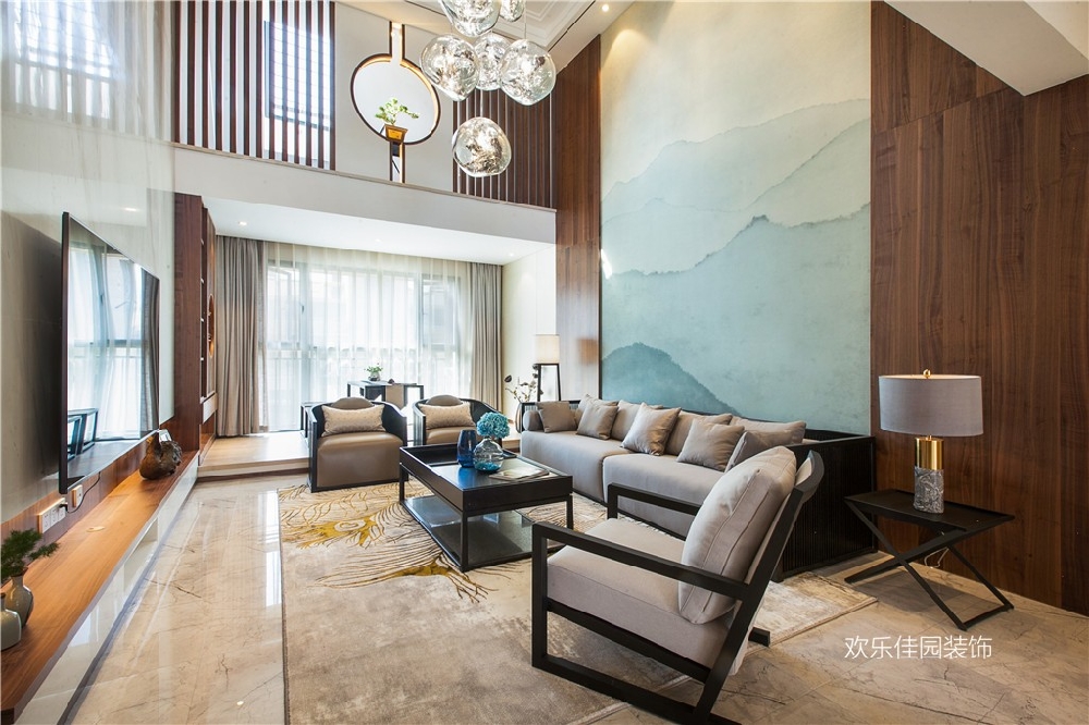 閣樓改復式，大空間新中式的精妙韻味15024507