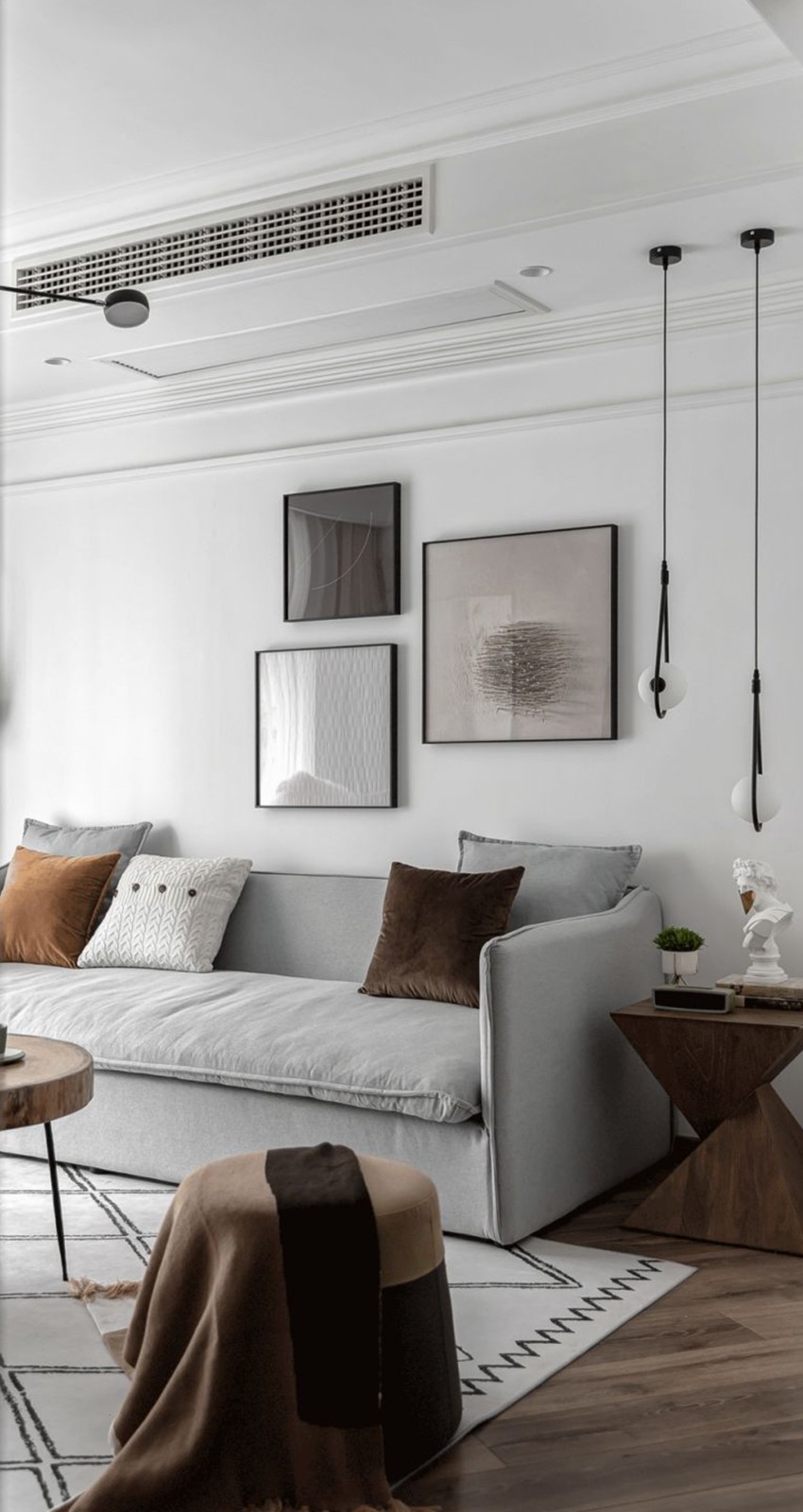 兩室一廳玩起高級灰，顏值超高！15388210