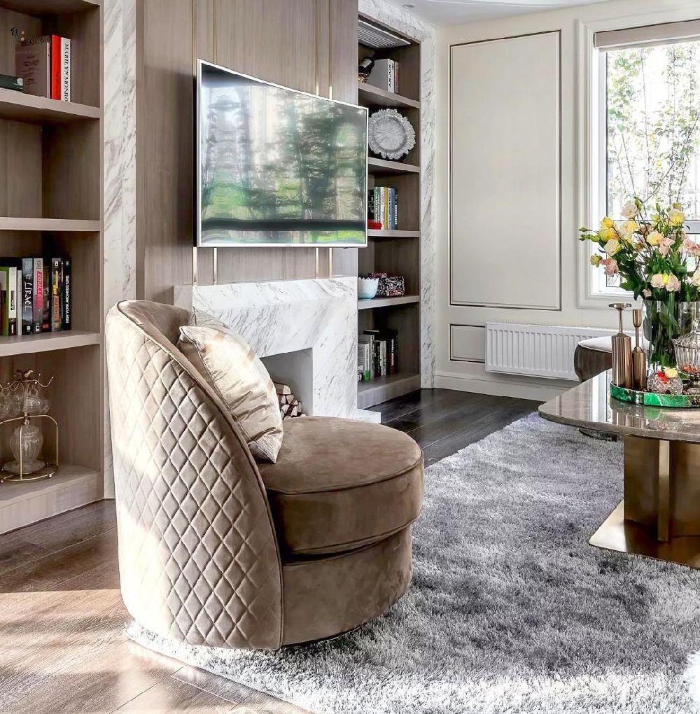 89㎡現代輕奢，浴缸竟然擺陽臺！15551845