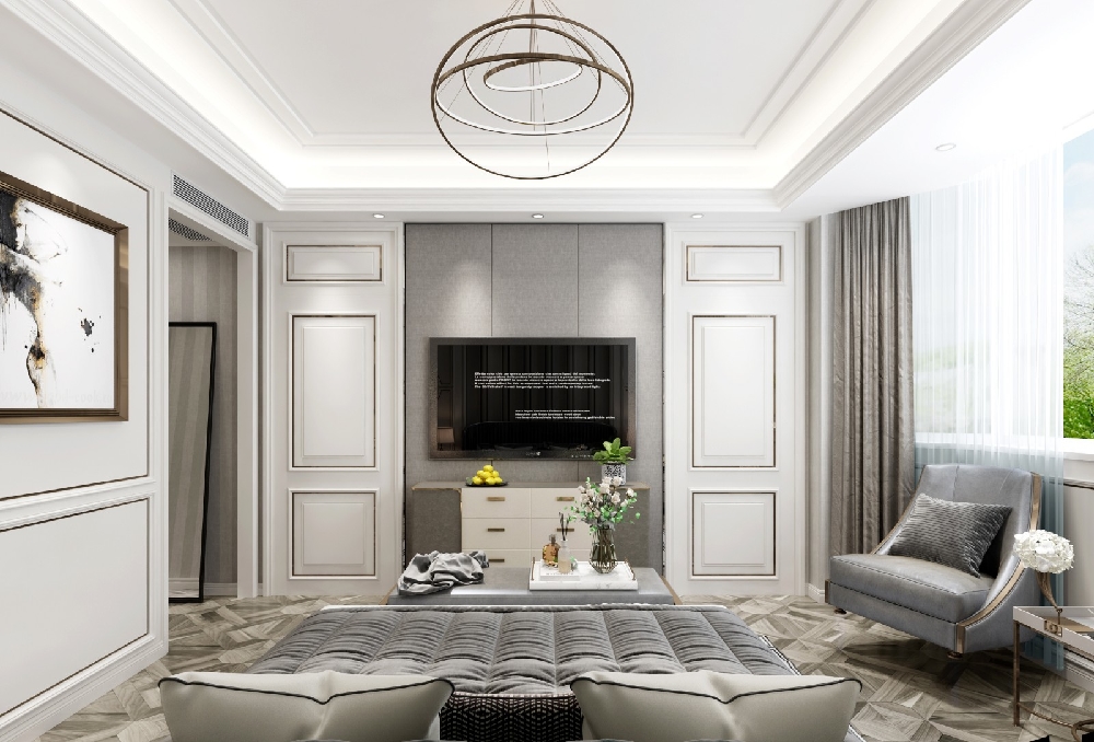 現代輕奢范兒，陽臺改成小花園！15895930