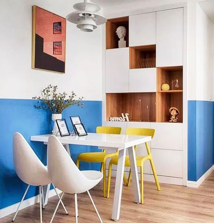 86㎡北歐兩室，床和書桌一體，省空間