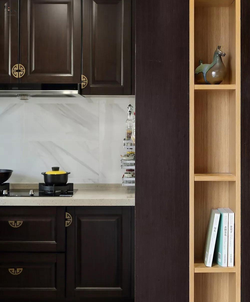 136平新中式，胡桃木家具韻味最顯檔次！16638643