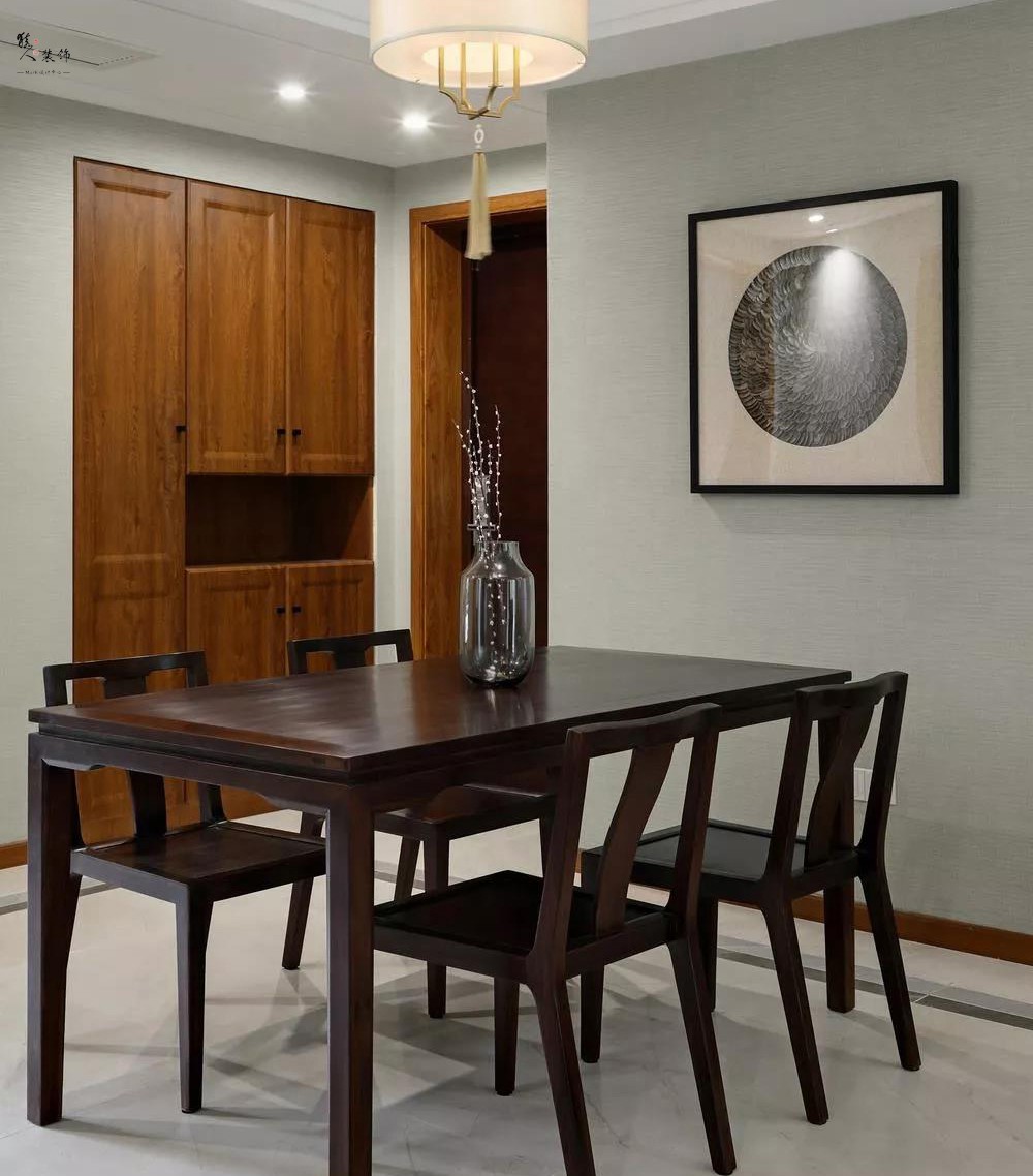 99㎡新中式三居，素雅沙發墻優雅大方16794838