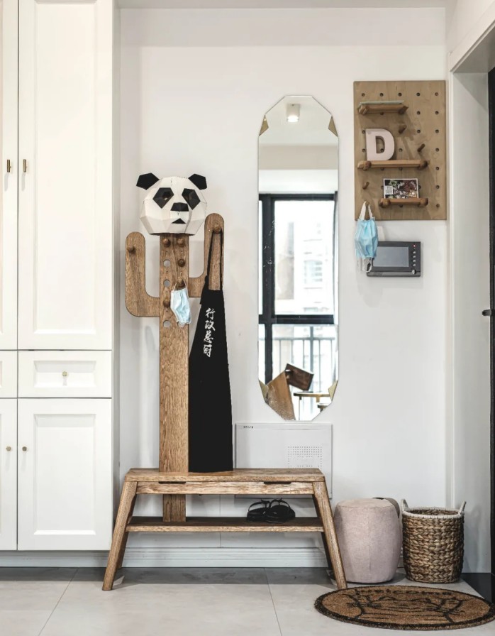 119㎡現代風 吧臺+電視墻一體17086186