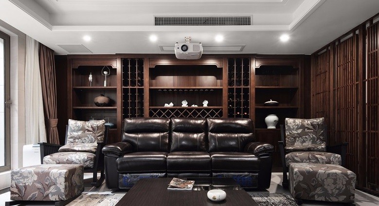 200平米新中式別墅裝修，復古中展露新意17101691