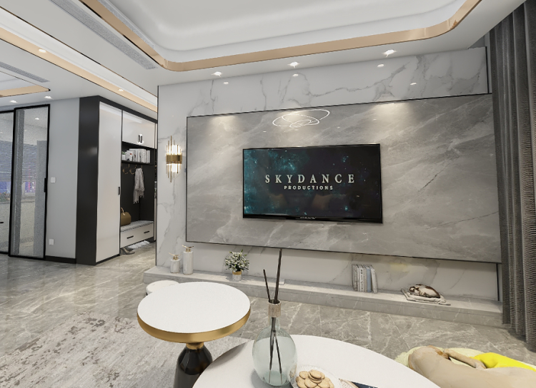 134平方現代輕奢房子