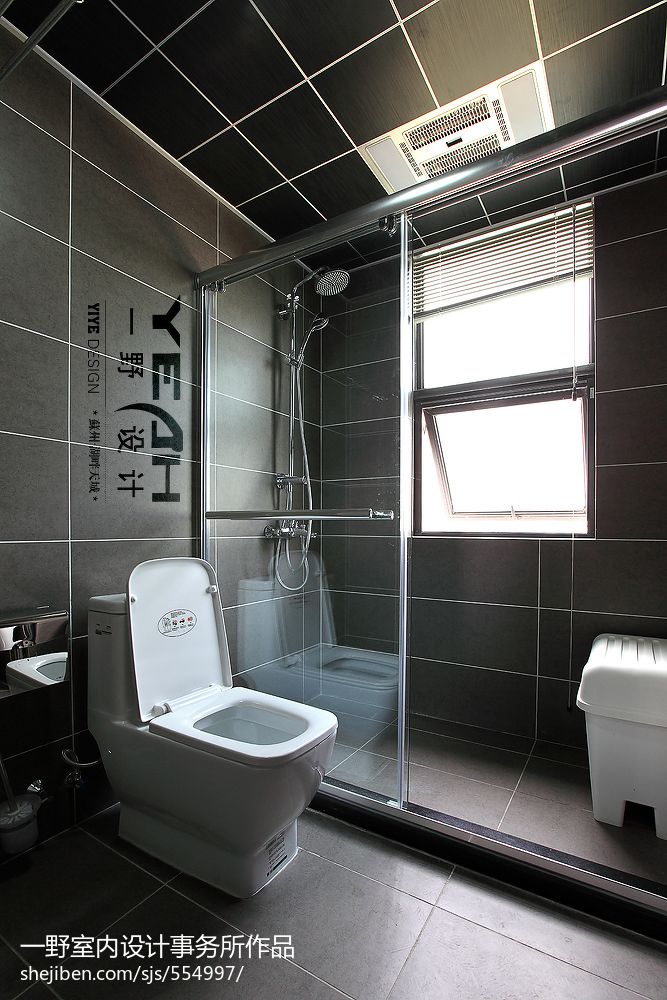 現代風格婚房衛生間隔斷裝修效果圖