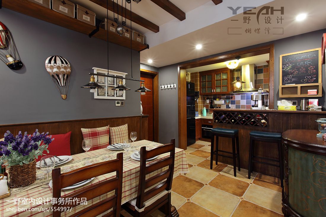  蝴蝶灣美式鄉村風格_910285