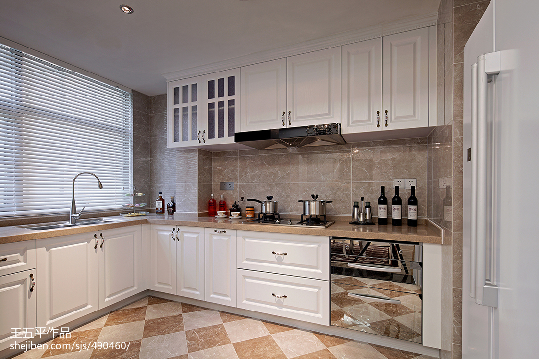 新古典風格廚房裝修效果圖大全