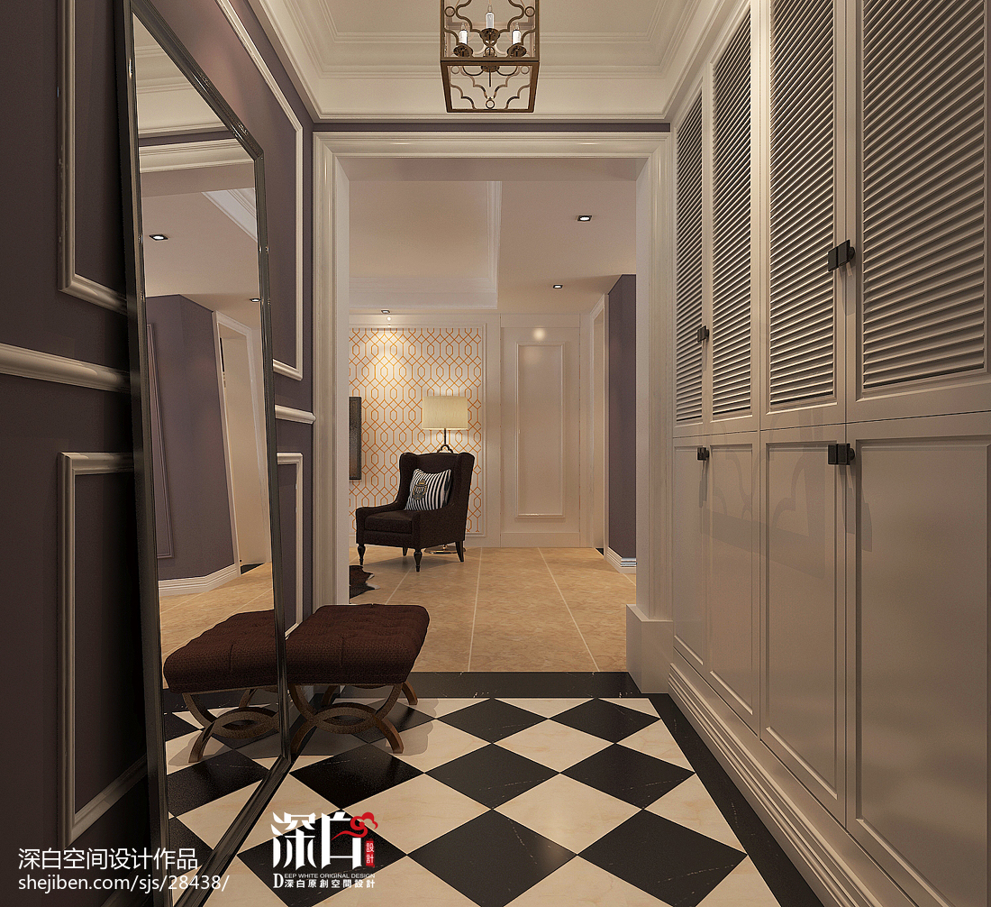 玄關走廊吊頂效果圖大全