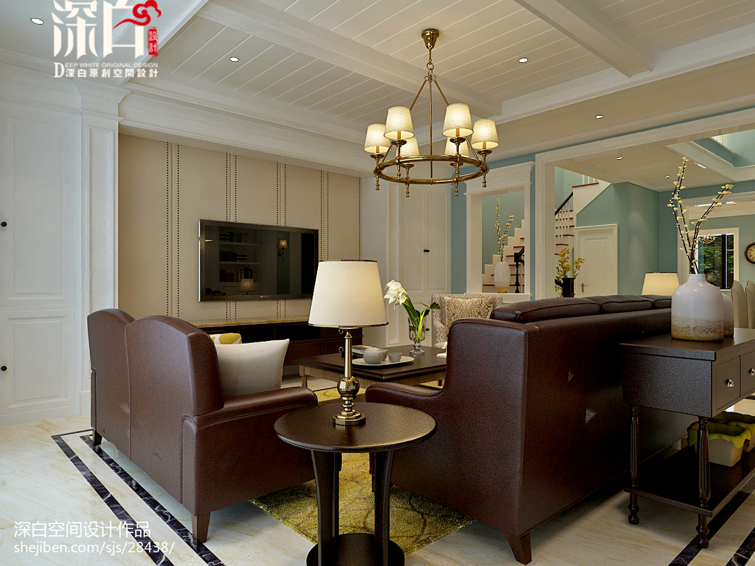 客廳電視墻裝修效果圖集大全