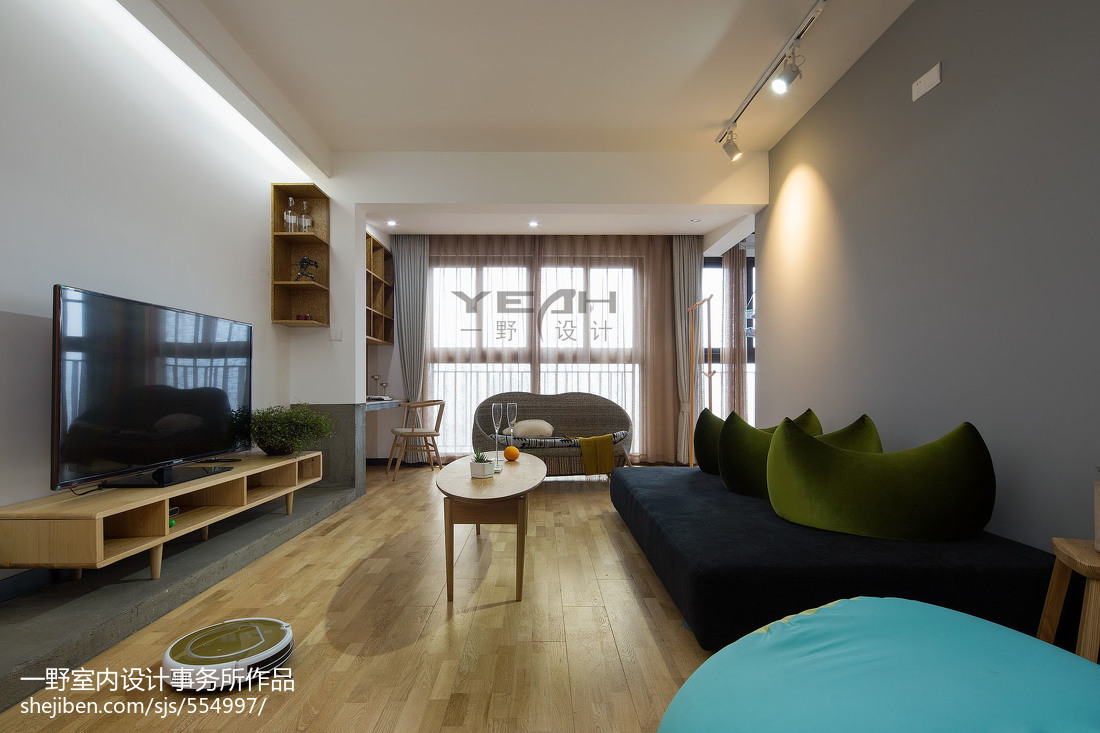 簡約現代風格客廳設計