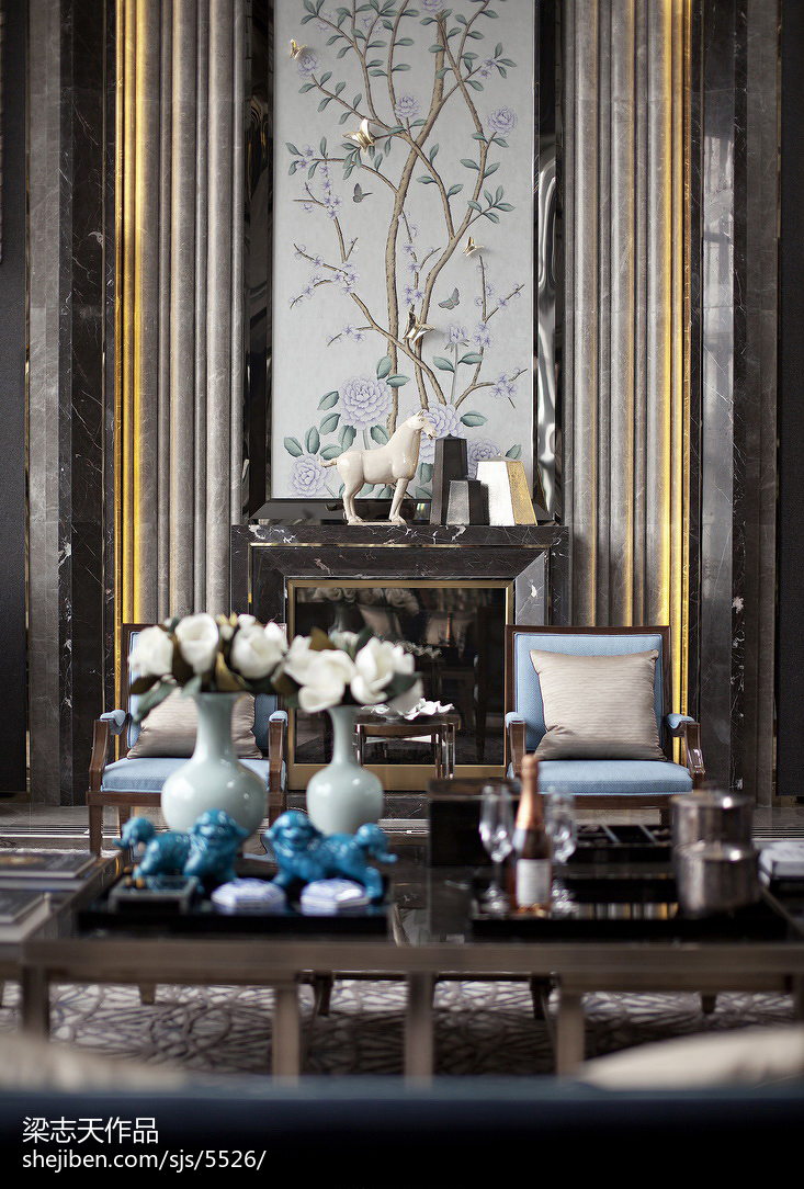 別墅室內環境設計圖片