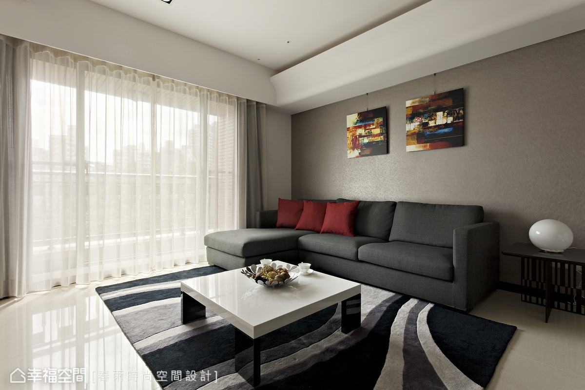 現代簡約風格客廳裝修效果欣賞