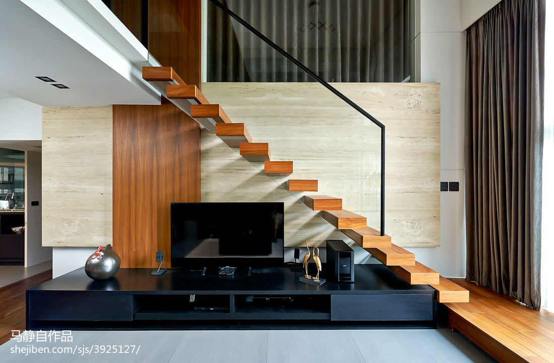 loft混搭樓梯設計