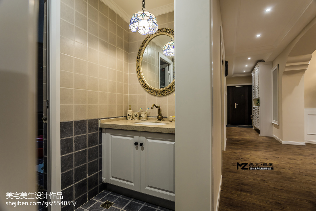 美式衛生間隔斷效果圖匯總