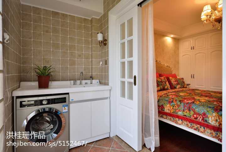 歐式田園陽臺隔斷效果圖