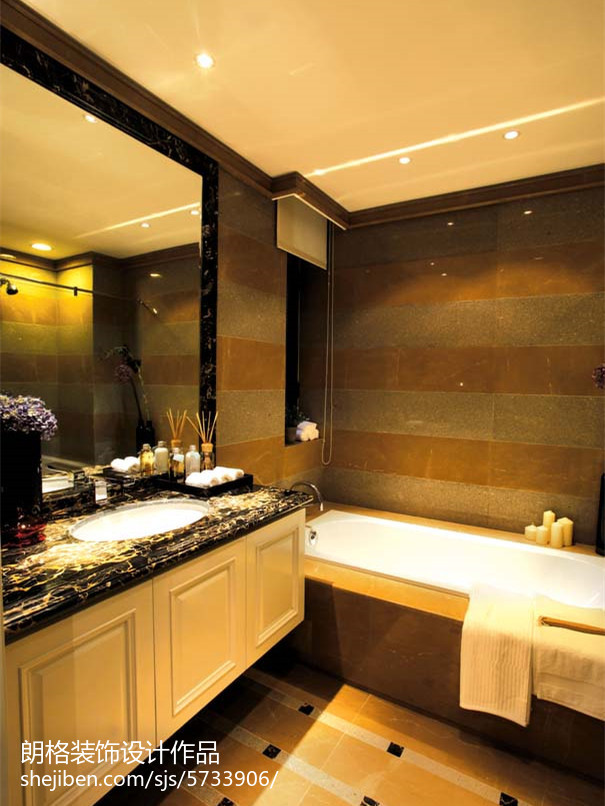 2018精選118平米四居衛生間歐式實景圖片大全