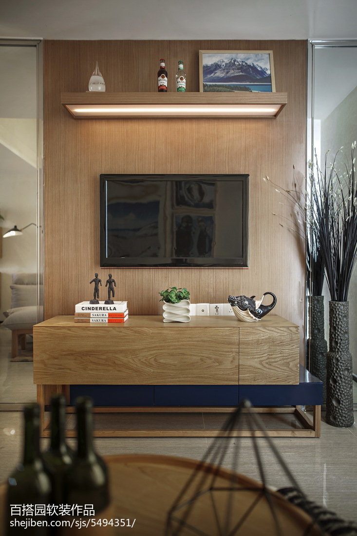 歐式風電視背景墻設計