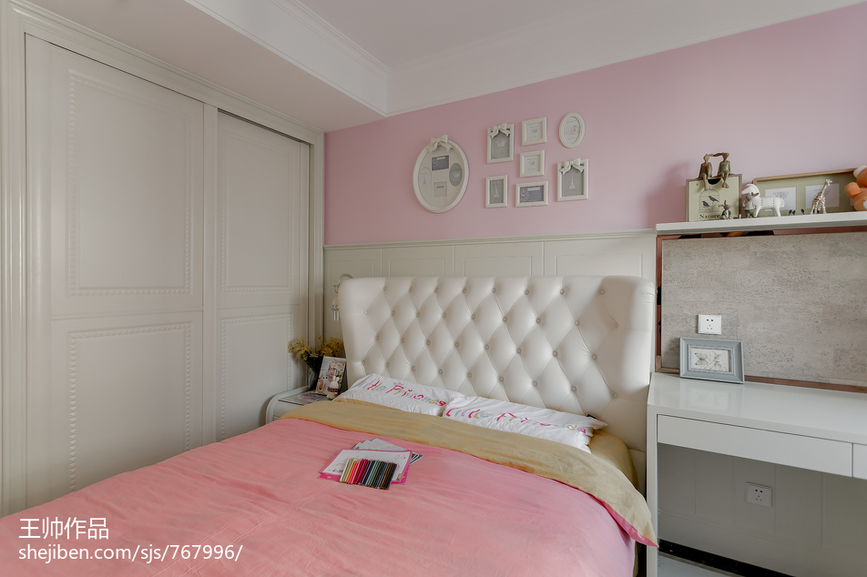 歐式兒童房衣柜裝修圖片