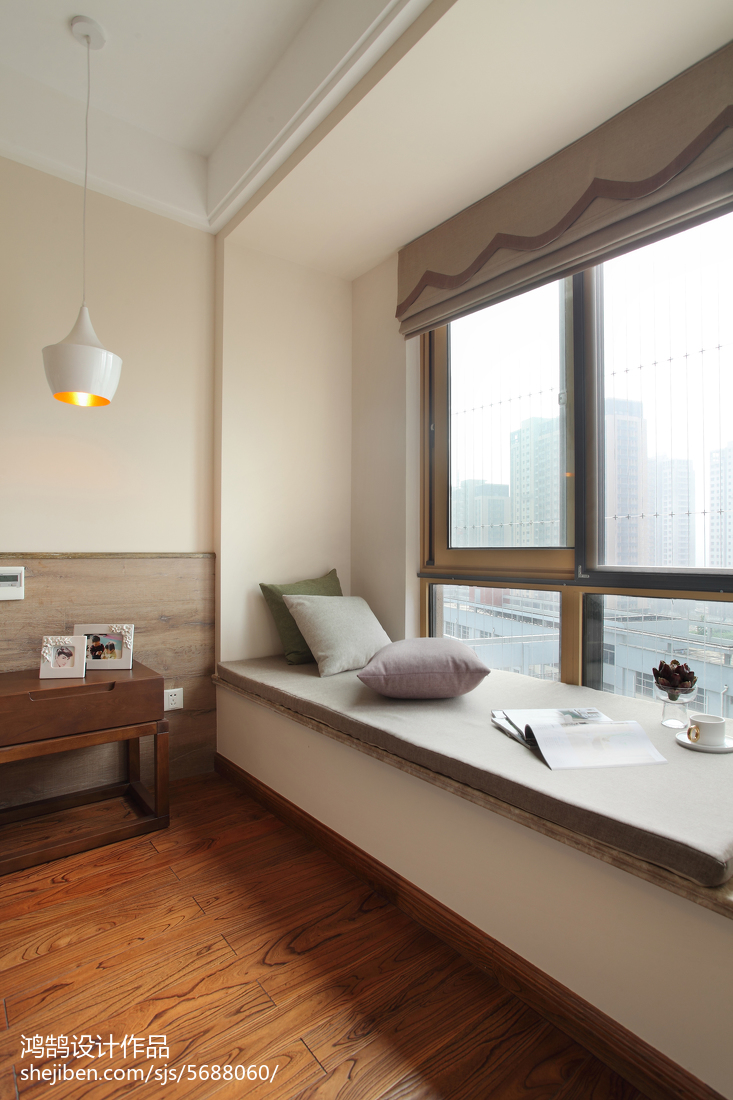 現代簡約裝修飄窗設計