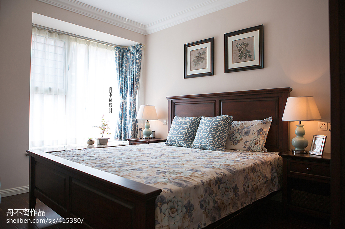 典雅美式風格臥室裝修