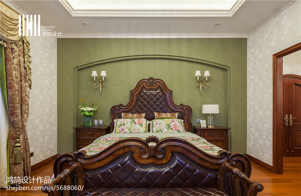 休閑美式風格臥室裝修